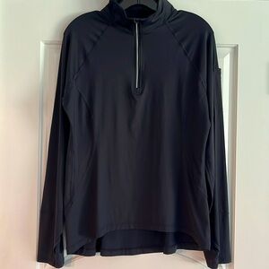 Bloq UV Performance 1/2 Zip Mock Top